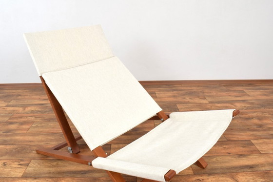Image 1 of Mid-Century Danish Easy Chair / Lounger by Lauge Vestergaard for Cado, 1960s.