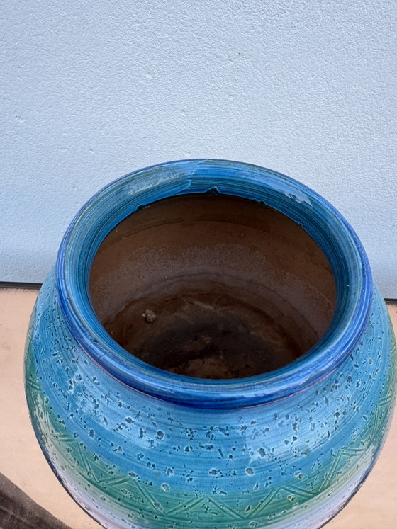 Bitossi Aldo Londi keramische plantenpot, jaren 1960 – Plantenbak, Ceramic (photo 11 of 15)