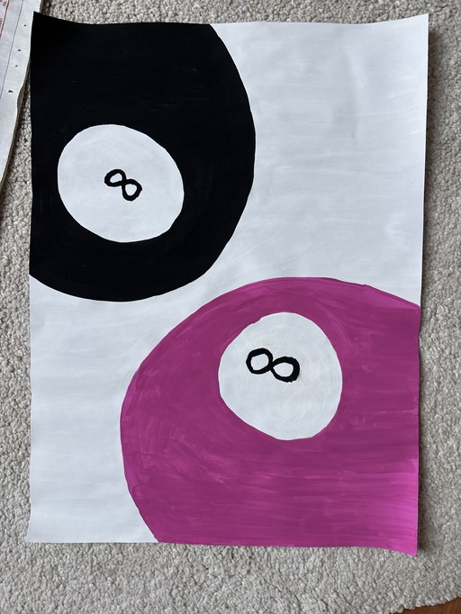 Quadro dipinto da sé DINA 3