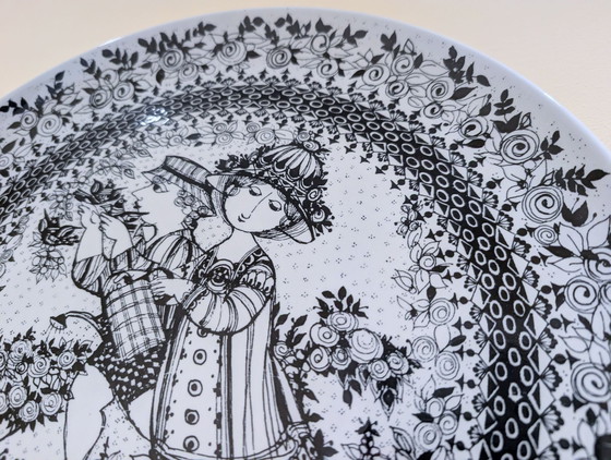 Bjørn Wiinblad 4 Seasons – set XL completo Ø35 cm – Decoración de pared, Porcelana (photo 5 of 10)