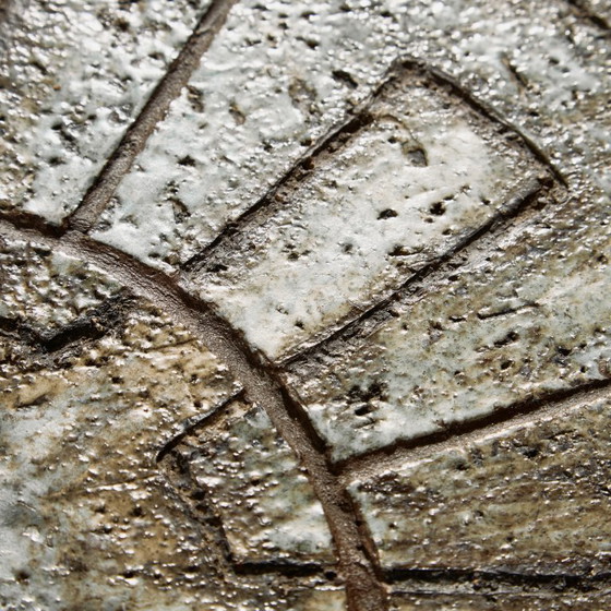 Image 1 of MK11840 Steel coffee table with stone top by Edel Hegedal for L. Hjorth