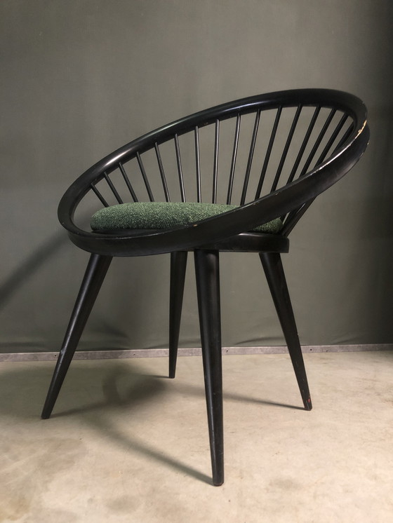 Image 1 of 1950S Yngve Ekström Circle Chair For Swedese 