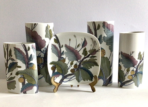 Vases et bols Rosenthal Alain le Foll