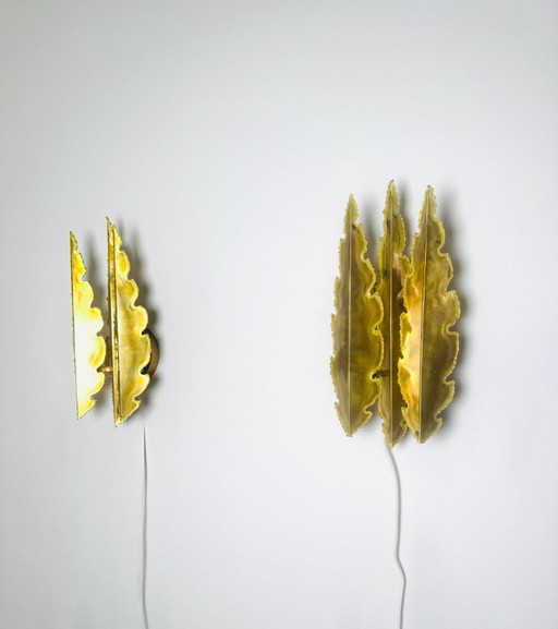 Model 5193 Brutalist Wall Lights by Svend Aage Holm-Sørensen for Holm-Sørensen & Co, Denmark, 1960s (photo 2 of 7)