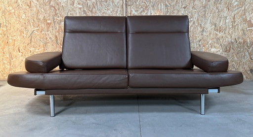Sitzen Vision Ledersofa braun