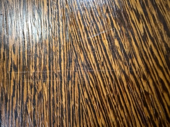 Image 1 of Langer, niedriger Fernsehtisch aus Wenge, 1970er Jahre