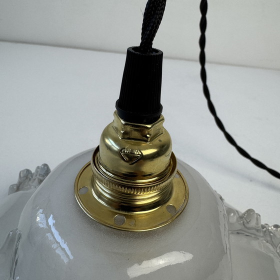 Image 1 of Paire de Suspensions Anciennes Art Deco Vintage "Ezan"