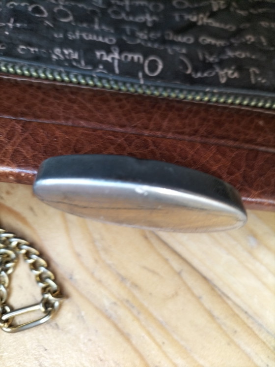 Image 1 of Vintage lederen tas