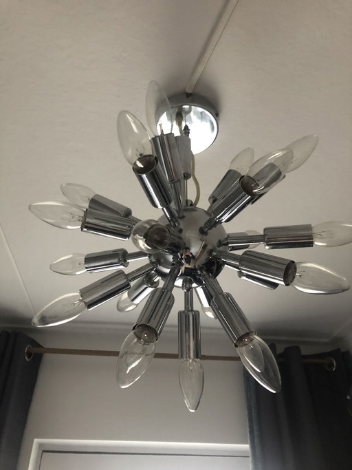 Lámpara colgante vintage Sputnik