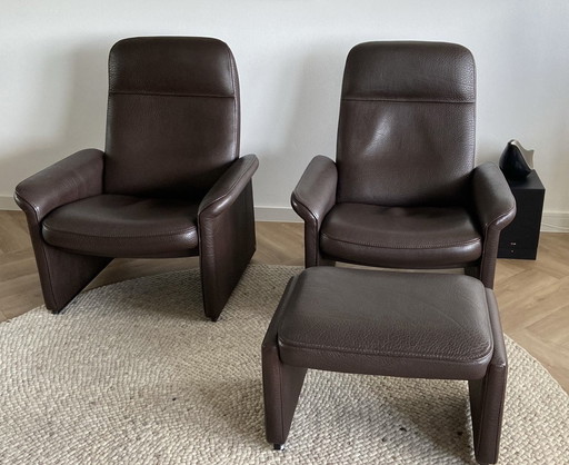 Desede armchairs and 1 hokker