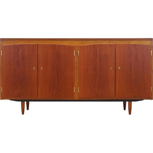Sideboard aus Teakholz, Dänemark 1960er Jahre