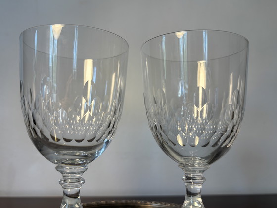 Image 1 of 2 copas de agua Baccarat m.Richelieu 