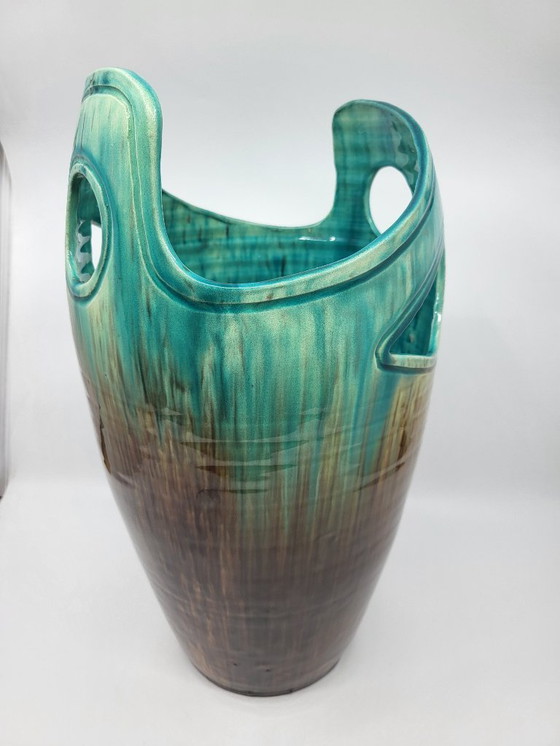 Image 1 of Accolay-Eiformvase aus Keramik, Frankreich, 1960