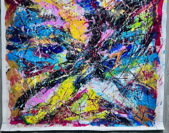 Image 1 of Acrilico su tela Jovan Srijemac Coralli spezzati