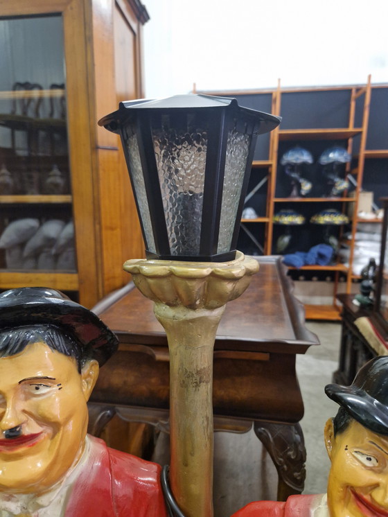Image 1 of Lanterne Laurel et Hardy 104x55