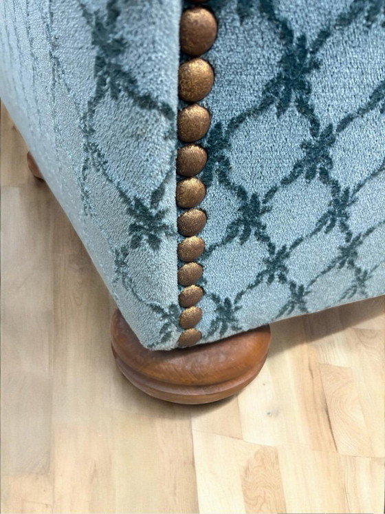 Image 1 of Vintage fauteuil van Schlingmann Wertmöbel, Mid Century-stijl, ongebruikt, uitstekende staat, hoogwaardig vakmanschap, met label