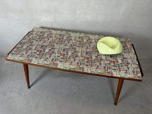 Vintage Coffee Table With Reversible Table Top