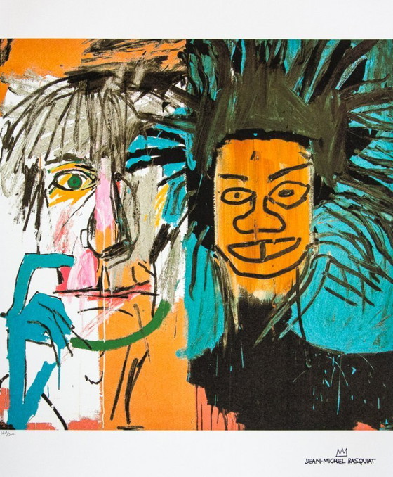 Image 1 of Jean-Michel Basquiat 'Dos Cabezas'