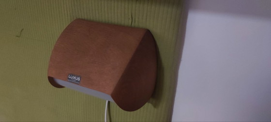 Une paire de Lampes de lecture Luxus 716, Bois, Marron (photo 3 sur 5)
