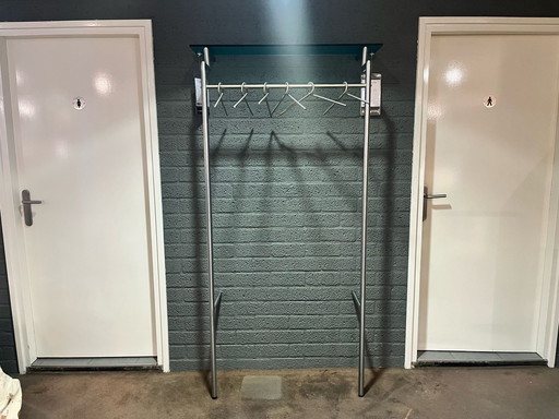 chrome/stainless steel wardrobe