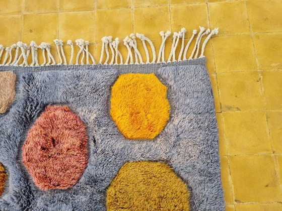 Image 1 of Tapis berbères multicolores en laine 300cmx150cm