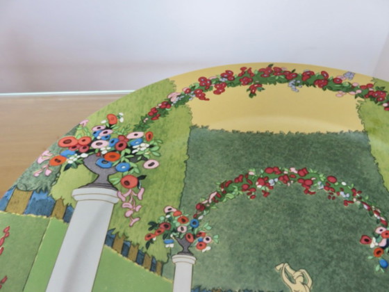 Piatto da portata grande della serie "Giardini francesi" di Villeroy & Boch, disegnato da Raymond Charmaison. (photo 3 of 12)