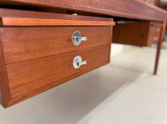 Image 1 of Extra Large Diplomat Desk by Finn Juhl for France & Søn / France & Daverkos