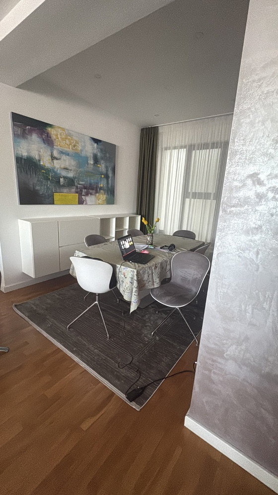 Image 1 of 6 sedie girevoli Bo concept Adelaide con rivestimento in tessuto