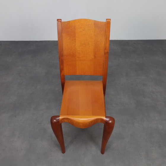 Image 1 of “Placide of Wood” Chair by Philippe Starck for Driade Italy, 1990