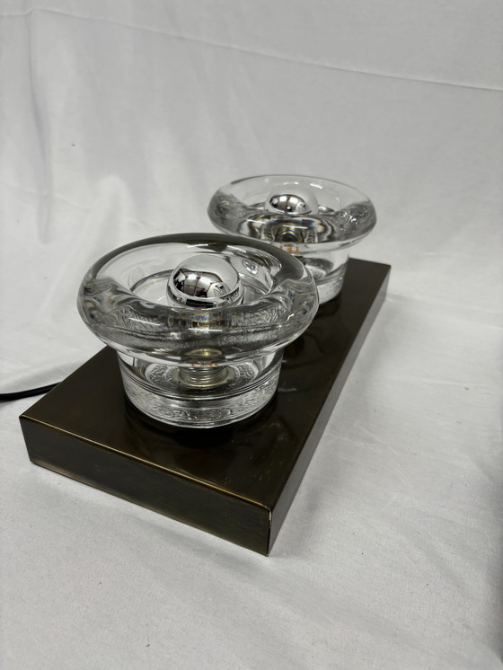 Image 1 of Vintage space age set wall lamps gebrüder Cosack 1960s