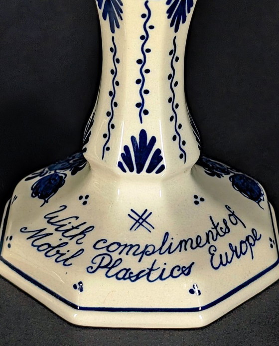 Paar Royal Goedewaagen Blue Delft Kandelaars – Holland – Kandelaars en kaarsen, Ceramic (photo 3 of 7)