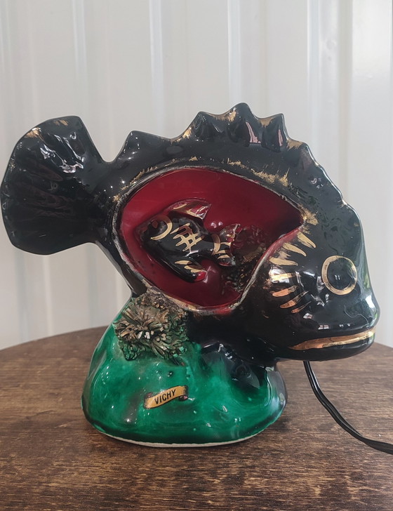 Image 1 of Keramische vislamp Vallauris