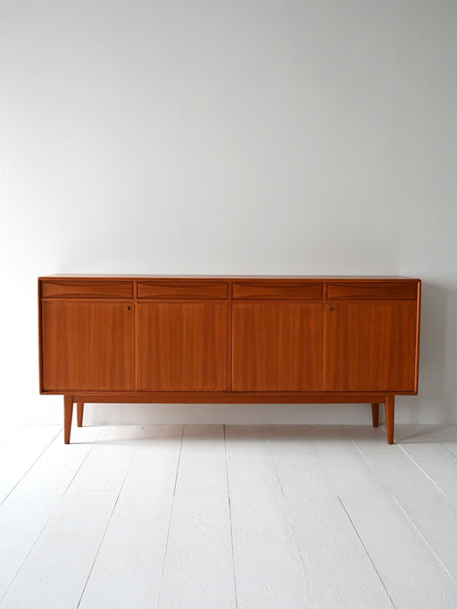1960s Scandinavian Teak Sideboard by Modelfabriken