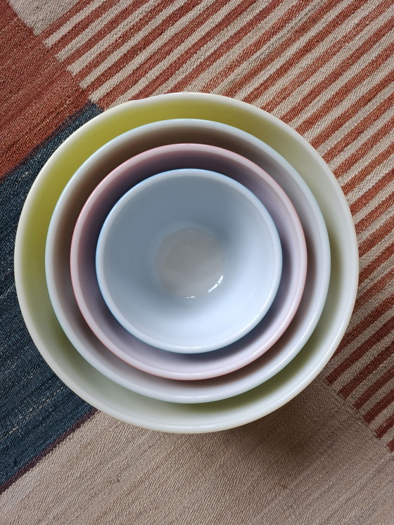 Image 1 of Set di 4 pirofile Pyrex vintage