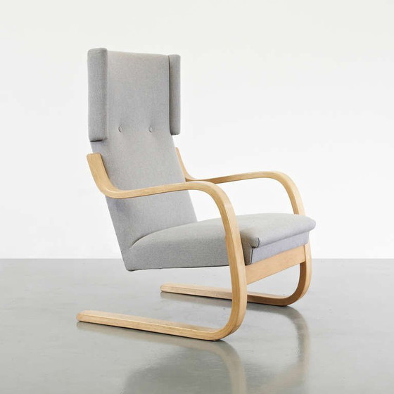 Image 1 of 1950s Alvar Aalto Wingback Lounge Chair