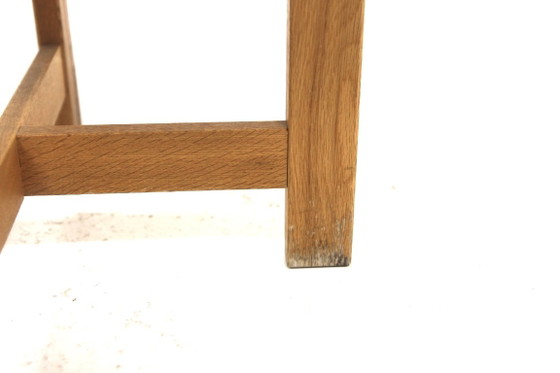 Sgabello scandinavo in rovere, Svezia, 1960 – Sgabelli, Legno (photo 5 of 5)