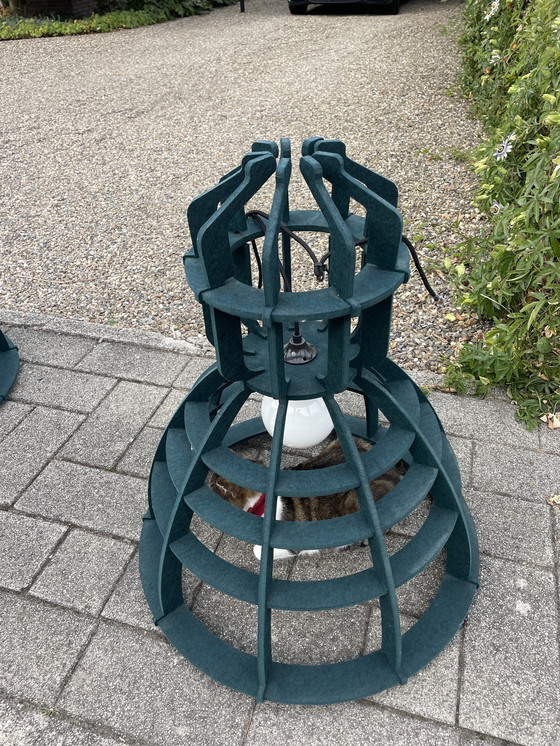 Image 1 of 2x Lampada a sospensione No. 19 XL Pet Felt di Het Lichtlab