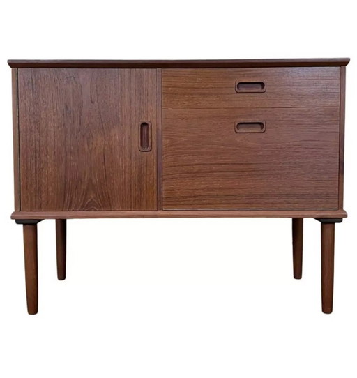 60's 70's Teak Sideboard Credenza Armoire Danish Modern Design Denmark 70's