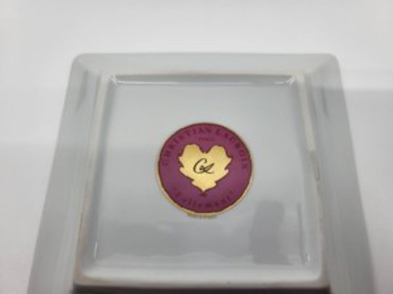 Image 1 of Christian Lacroix porcelain pocket tray France 1990