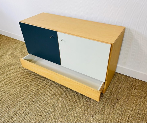 Image 1 of Vintage Ash Side Table, 1960