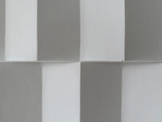 Image 1 of Beautiful Unique 3D Relief NUL Artwork (80x80cm) | Modern