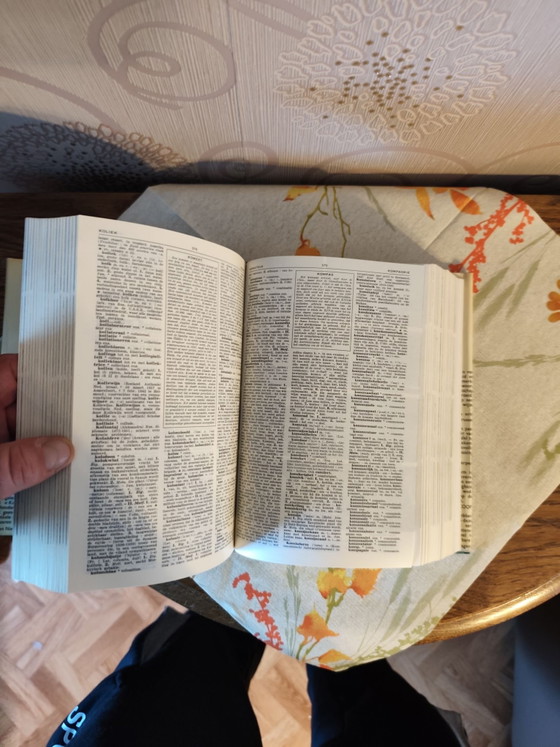 Vintage Verschuerens Modern Dictionary, Standaard Uitgeverij, Coffee table books, Paper, Black (photo 6 of 11)