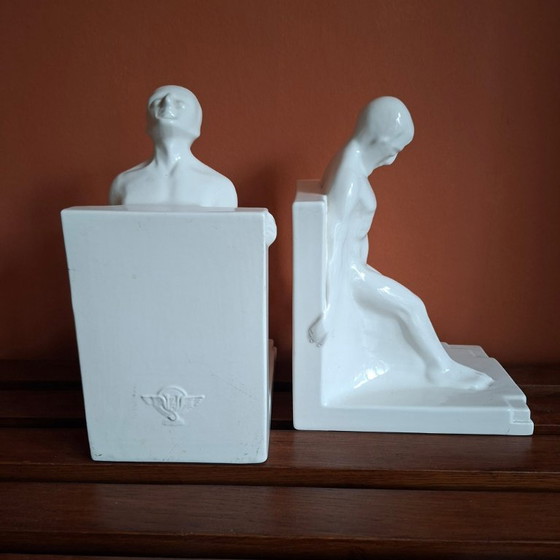 Oggetto decorativo Art Déco Godefridus Boonekamp Schoonhoven Marchio cieco 1930 (foto 2 di 13)