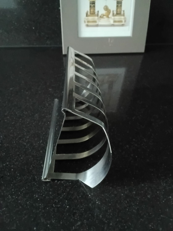 Vintage 70s Toaster Rack, Onbekend, Table accessories, Metal, Silver (photo 8 of 13)