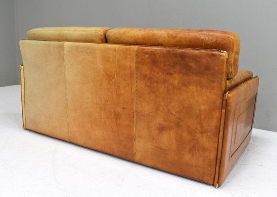 Petit canapé « Arcon » de Baxter, par Marco Milisich – Italie, années 1970 – Canapés 2 places, Leather (photo 15 of 16)