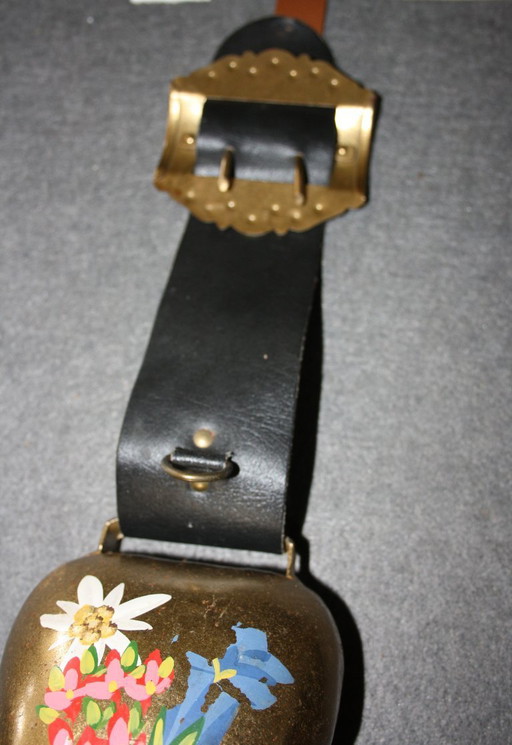Wunderschöne 1980er Französisch / Schweizer Kuhglocke