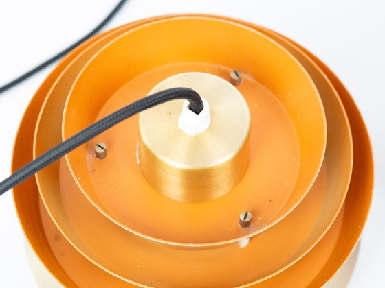 Image 1 of Set van twee vintage Zweedse Trava-lampen van Carl Thore, jaren 60.