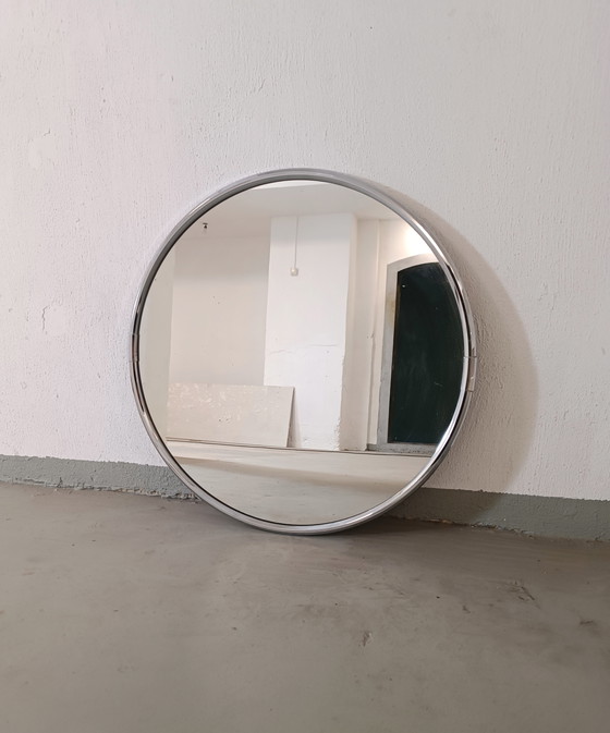 Image 1 of Art Deco round mirror 