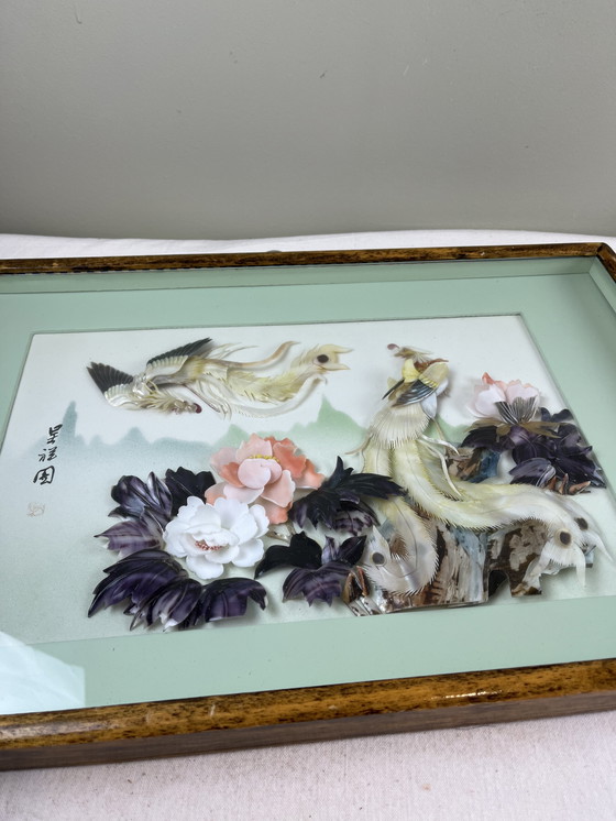 Image 1 of Pannello asiatico in madreperla