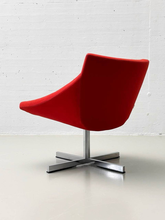 Image 1 of Bocu Armchair By Jörg Boner For Team By Wellis In Red
